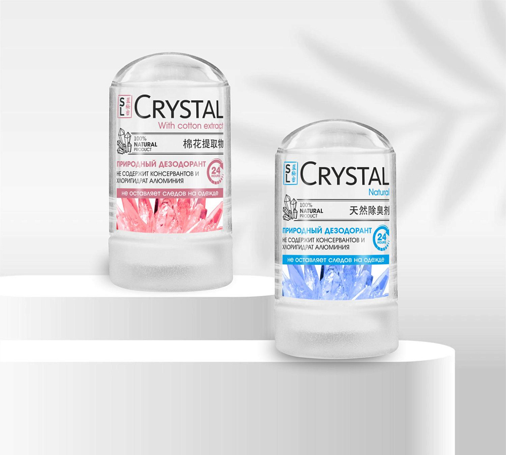 Производство дезодорантов Secrets Lan Crystal